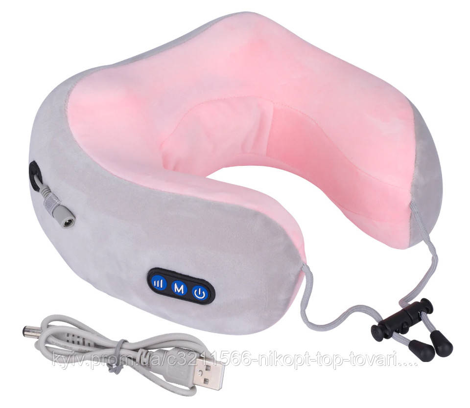 Массажная подушка U-Shaped Massage Pillow (от аккумулятора) Pink (WM-004) (14272, Розовый
Массажная подушка U-Shaped Massage Pillow (от аккумулятора) Pink (WM-004) (14272, Розовый