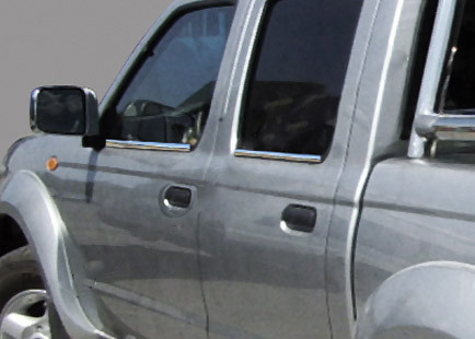 Nissan NP300 1999-2015 Наружняя окантовка стекол (4 шт, нерж.) Carmos - Турецкая сталь
Nissan NP300 1999-2015 Наружняя окантовка стекол (4 шт, нерж.) Carmos - Турецкая сталь