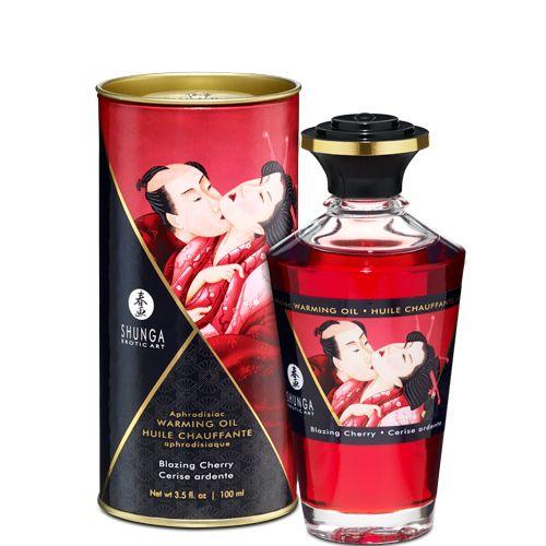 Разогревающее масло Shunga - Blazing Cherry 100% ОРИГИНАЛ! - масло для массажа, массажное масло
Разогревающее масло Shunga - Blazing Cherry 100% ОРИГИНАЛ! - масло для массажа, массажное масло