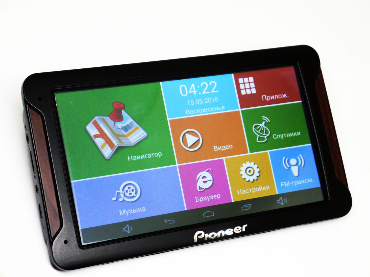 Автомобильный GPS навигатор 7 дюймов экран Планшет Pioneer 718 - GPS+ 4Ядра+ 8Gb+ Android
Автомобильный GPS навигатор 7 дюймов экран Планшет Pioneer 718 - GPS+ 4Ядра+ 8Gb+ Android