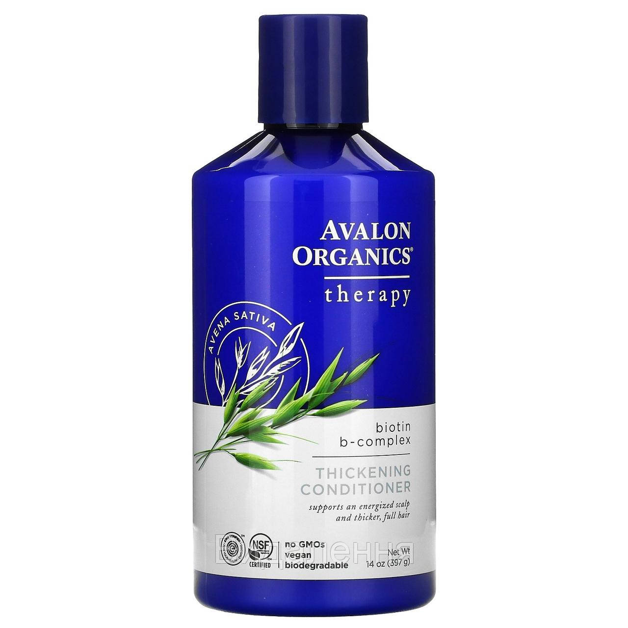 Avalon Organics, кондиционер для густоты волос, с биотином и В-комплексом, 397 г (14 унций)
Avalon Organics, кондиционер для густоты волос, с биотином и В-комплексом, 397 г (14 унций)