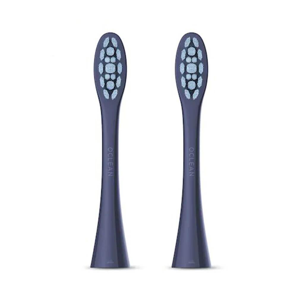 Набор сменных щеток-насадок Oclean PW05 Toothbrush Head for One/SE/Air/X/F1 Navy Blue (2шт/упаковка)
Набор сменных щеток-насадок Oclean PW05 Toothbrush Head for One/SE/Air/X/F1 Navy Blue (2шт/упаковка)