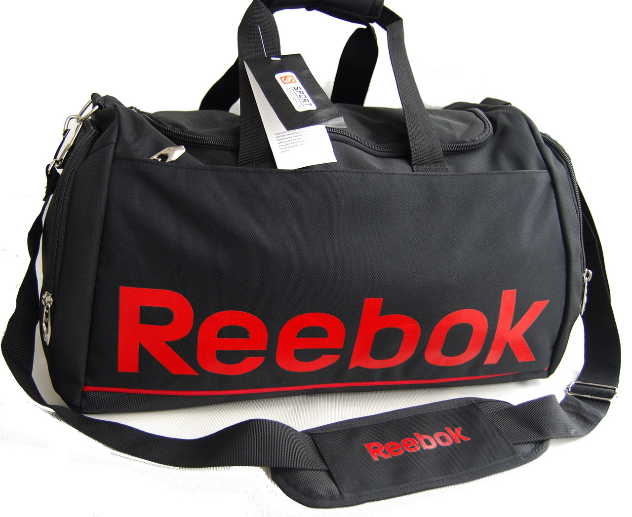 Спортивная, дорожная качественная сумка Reebok с отделом для обуви КСС59-2, Черный
Спортивная, дорожная качественная сумка Reebok с отделом для обуви КСС59-2, Черный