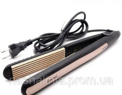 Утюжок ГОФРЕ плойка для волос Gemei GM-2955W, Прибор для укладки волос, Щипцы, Гофре для прикорневого объема
Утюжок ГОФРЕ плойка для волос Gemei GM-2955W, Прибор для укладки волос, Щипцы, Гофре для прикорневого объема