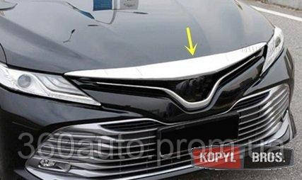 Накладка на капот для Toyota Camry XV70 2018- хромированая на кромку ASP JMTTCM18MC1
Накладка на капот для Toyota Camry XV70 2018- хромированая на кромку ASP JMTTCM18MC1