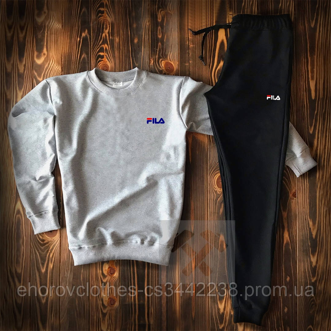 Спортивный костюм мужской Fila (фила) осенний весенний летний серый с черным | демисезонный Свитшот + Штаны S, Разные цвета
Спортивный костюм мужской Fila (фила) осенний весенний летний серый с черным | демисезонный Свитшот + Штаны S, Разные цвета