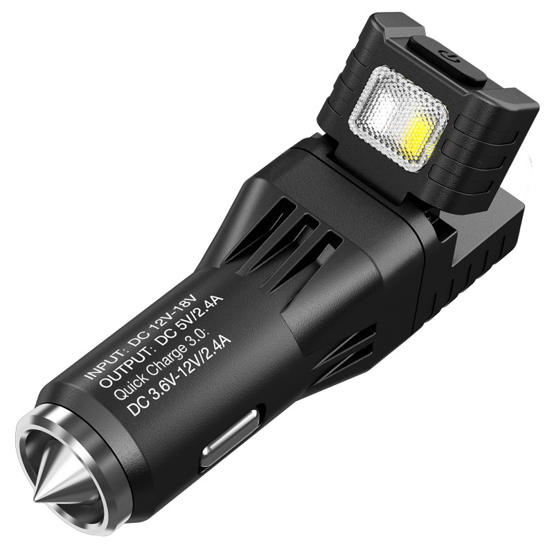 2 в 1 - Фонарь от прикуривателя + автомобильное зарядное устройство Nitecore VCL10 (25 люмен, 2 реж)
2 в 1 - Фонарь от прикуривателя + автомобильное зарядное устройство Nitecore VCL10 (25 люмен, 2 реж)