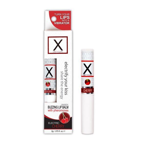 Стимулирующий бальзам для губ унисекс, вишня Sensuva - X on the Lips Cherry с феромонами, вишня
Стимулирующий бальзам для губ унисекс, вишня Sensuva - X on the Lips Cherry с феромонами, вишня