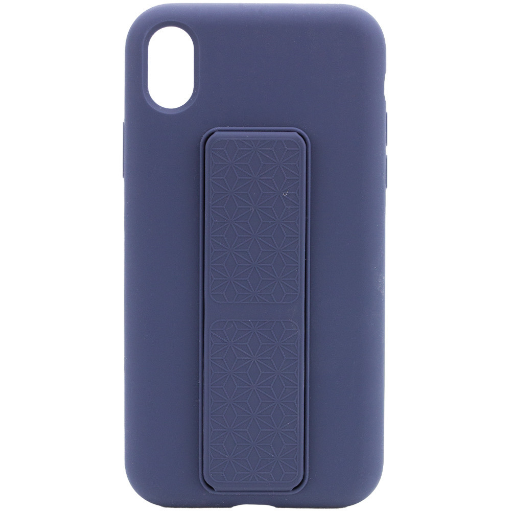 Чехол Silicone Case Hand Holder для Apple iPhone X / XS (5.8"), Темно-синий / midnight blue
Чехол Silicone Case Hand Holder для Apple iPhone X / XS (5.8"), Темно-синий / midnight blue
