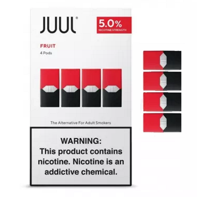 JUUL Сменные картриджи Fruit Mix 4 x 0.7 МЛ 5.0 % джул Поды Фруктовый Микс катриджи
JUUL Сменные картриджи Fruit Mix 4 x 0.7 МЛ 5.0 % джул Поды Фруктовый Микс катриджи