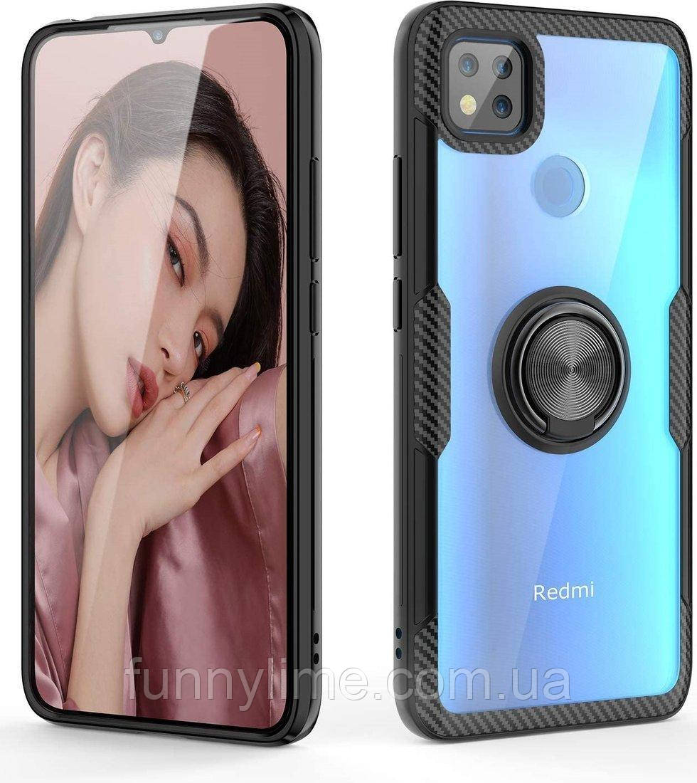 Чехол Crystal для Xiaomi Redmi 9C бампер противоударный с подставкой Transparent Black
Чехол Crystal для Xiaomi Redmi 9C бампер противоударный с подставкой Transparent Black