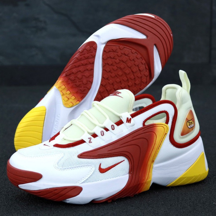 Мужские кроссовки в стиле Nike Zoom 2K, белый, красный, желтый, Вьетнам 45, Разные цвета
Мужские кроссовки в стиле Nike Zoom 2K, белый, красный, желтый, Вьетнам 45, Разные цвета