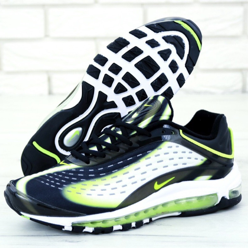 Мужские кроссовки в стиле Nike Air Max Deluxe, черный, белый, желтый, Вьетнам 42, Разные цвета
Мужские кроссовки в стиле Nike Air Max Deluxe, черный, белый, желтый, Вьетнам 42, Разные цвета