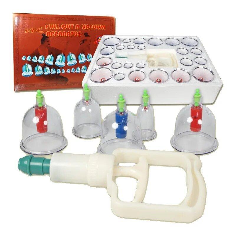 Вакуумные массажные антицелюлитные банки 24 шт Kangling Pull Out A Vаcuum Apparatus Cupping Massager 184790
Вакуумные массажные антицелюлитные банки 24 шт Kangling Pull Out A Vаcuum Apparatus Cupping Massager 184790