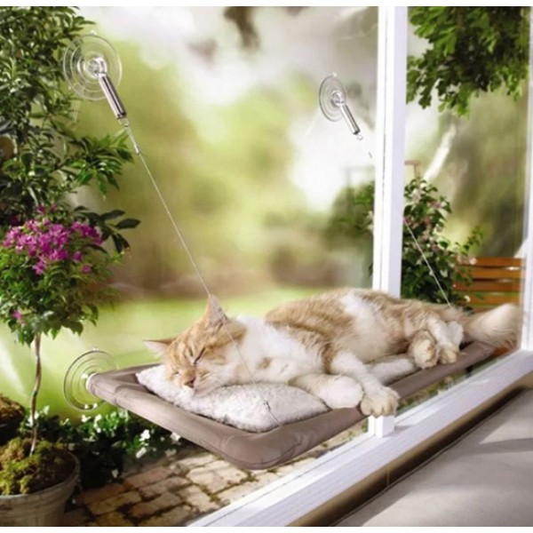 Оконная кровать подвесная для кота As Seen On TV Sunny Seat Window Mounted Cat Bed 152925
Оконная кровать подвесная для кота As Seen On TV Sunny Seat Window Mounted Cat Bed 152925