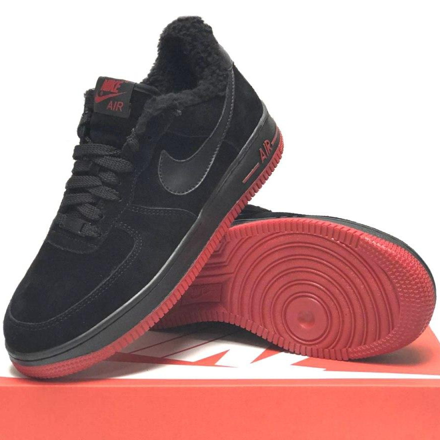 Мужские зимние кроссовки Nike Air Force 1 Low, натуральная замша, (с мехом), черный, Китай 44
Мужские зимние кроссовки Nike Air Force 1 Low, натуральная замша, (с мехом), черный, Китай 44
