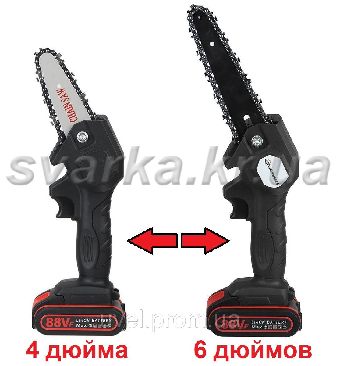 Аккумуляторная цепная мини пила 6 дюймов (база) для обрезки деревьев и распила дров
Аккумуляторная цепная мини пила 6 дюймов (база) для обрезки деревьев и распила дров