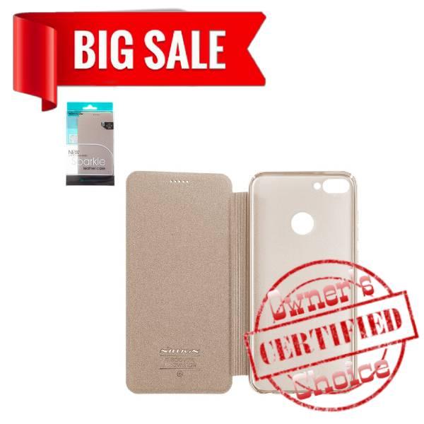 Чехол Nillkin Sparkle laser case для Huawei Honor 9i (2017), золотистый, книжка, пластик, PU кожа
Чехол Nillkin Sparkle laser case для Huawei Honor 9i (2017), золотистый, книжка, пластик, PU кожа