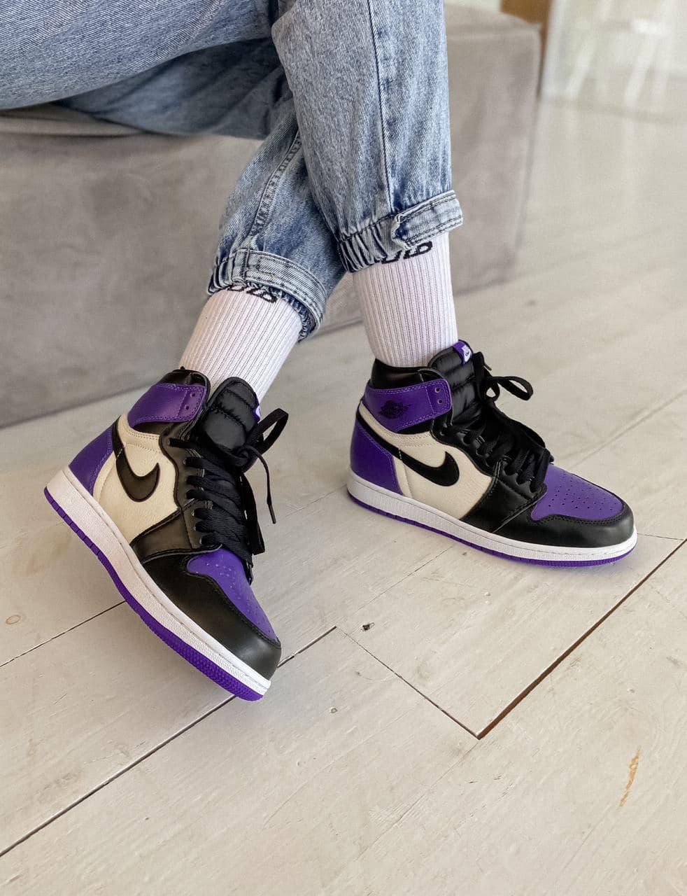 Женские Кроссовки Nike Jordan 1 Retro High Violet Black / Найк Аир Джордан 1 Ретро Фиолетовый Черный 38
Женские Кроссовки Nike Jordan 1 Retro High Violet Black / Найк Аир Джордан 1 Ретро Фиолетовый Черный 38