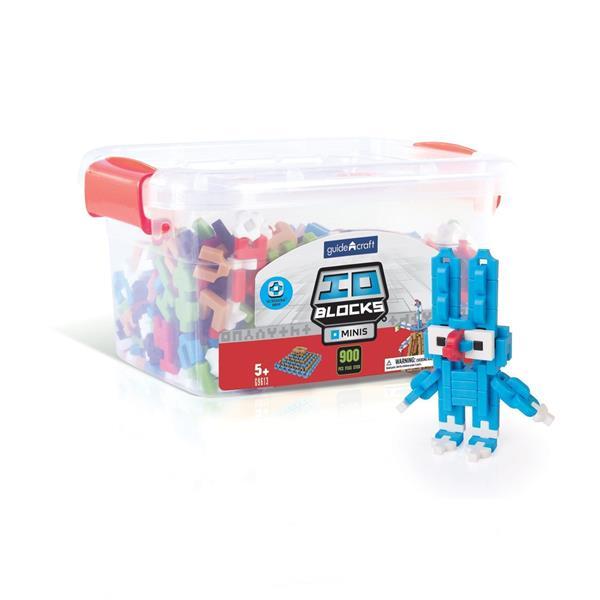 Конструктор Guidecraft IO Blocks Minis с дополненной 3d реальностью, 900 деталей (G9613), Разноцветный
Конструктор Guidecraft IO Blocks Minis с дополненной 3d реальностью, 900 деталей (G9613), Разноцветный