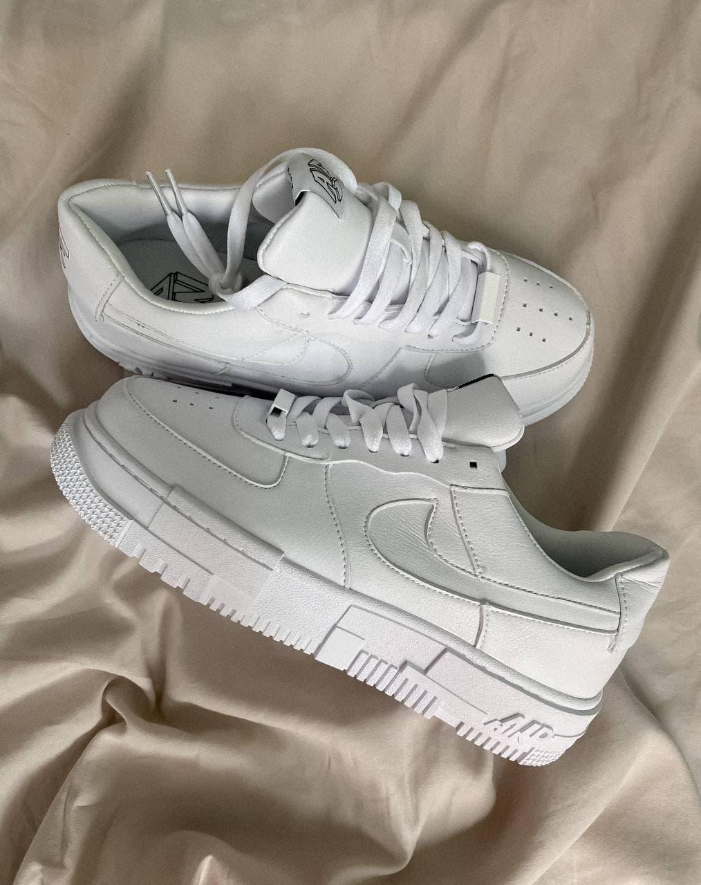Женские Кроссовки Nike Air Force 1 Pixel White / Найк Аир Форс 1 Пиксель Белые 39, Белый
Женские Кроссовки Nike Air Force 1 Pixel White / Найк Аир Форс 1 Пиксель Белые 39, Белый