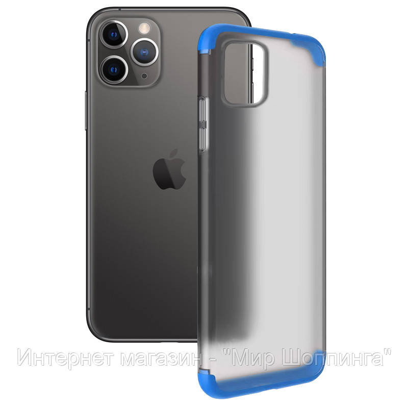 Матовая PC накладка GKK LikGus 360 градусов для Apple iPhone 11 Pro (5.8"), Синий
Матовая PC накладка GKK LikGus 360 градусов для Apple iPhone 11 Pro (5.8"), Синий
