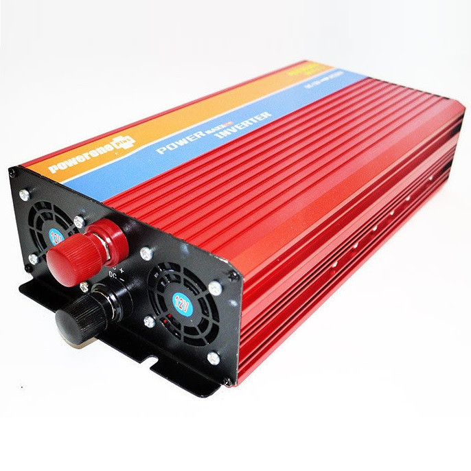 Инвертор преобразователь напряжения Powerone 4000W 12V-220V с функцией плавного пуска Red инвертор
Инвертор преобразователь напряжения Powerone 4000W 12V-220V с функцией плавного пуска Red инвертор