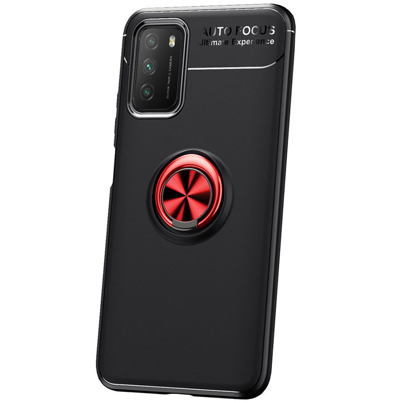 TPU чехол Deen ColorRing под магнитный держатель (opp) для Xiaomi Poco M3 Черный / Красный
TPU чехол Deen ColorRing под магнитный держатель (opp) для Xiaomi Poco M3 Черный / Красный