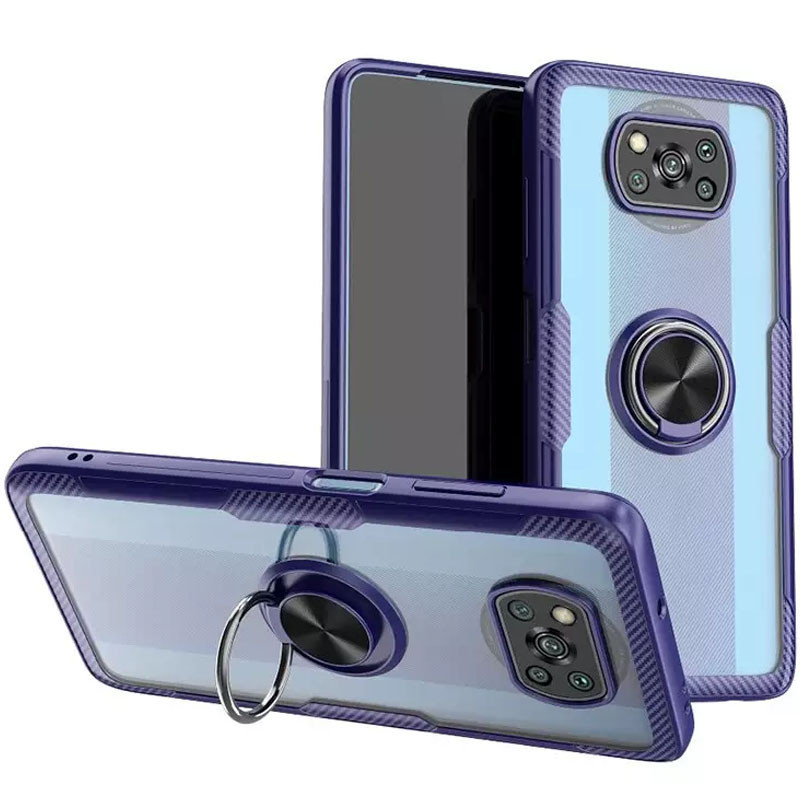 TPU+PC чехол Deen CrystalRing for Magnet (opp) для Xiaomi Poco X3 NFC, Бесцветный / синий
TPU+PC чехол Deen CrystalRing for Magnet (opp) для Xiaomi Poco X3 NFC, Бесцветный / синий