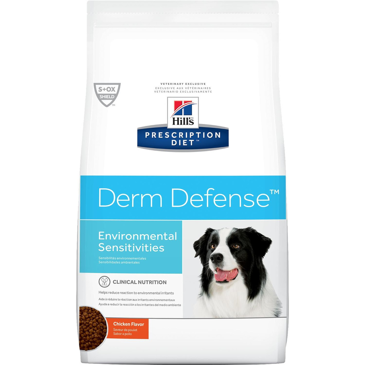 Hills (Хилс) Prescription Diet Derm Defense - сухой корм для собак (заболевания вызванные непищевой аллергией)
Hills (Хилс) Prescription Diet Derm Defense - сухой корм для собак (заболевания вызванные непищевой аллергией)