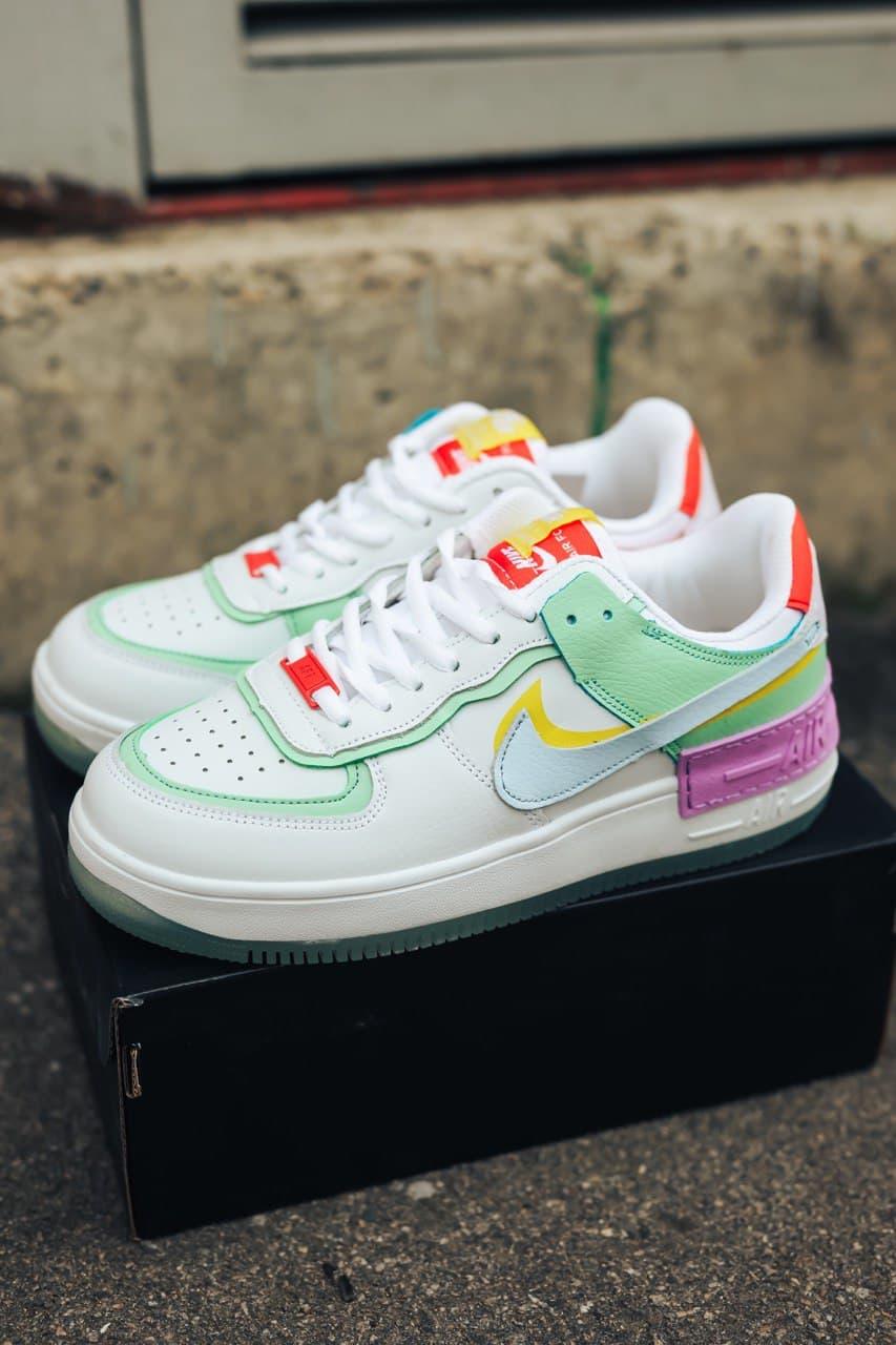 Женские кроссовки Nike Air Force Shadow multi-Color White / Найк Аир Форс Шадоу Белые Разноцветные 39, Белый
Женские кроссовки Nike Air Force Shadow multi-Color White / Найк Аир Форс Шадоу Белые Разноцветные 39, Белый