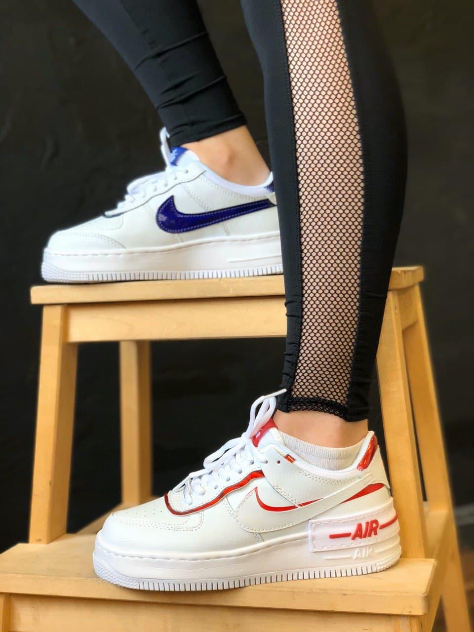 Женские кроссовки Nike Air Force Shadow White Red Blue / Найк Аир Форс Шадоу Белые Красные Синие 40, Белый
Женские кроссовки Nike Air Force Shadow White Red Blue / Найк Аир Форс Шадоу Белые Красные Синие 40, Белый