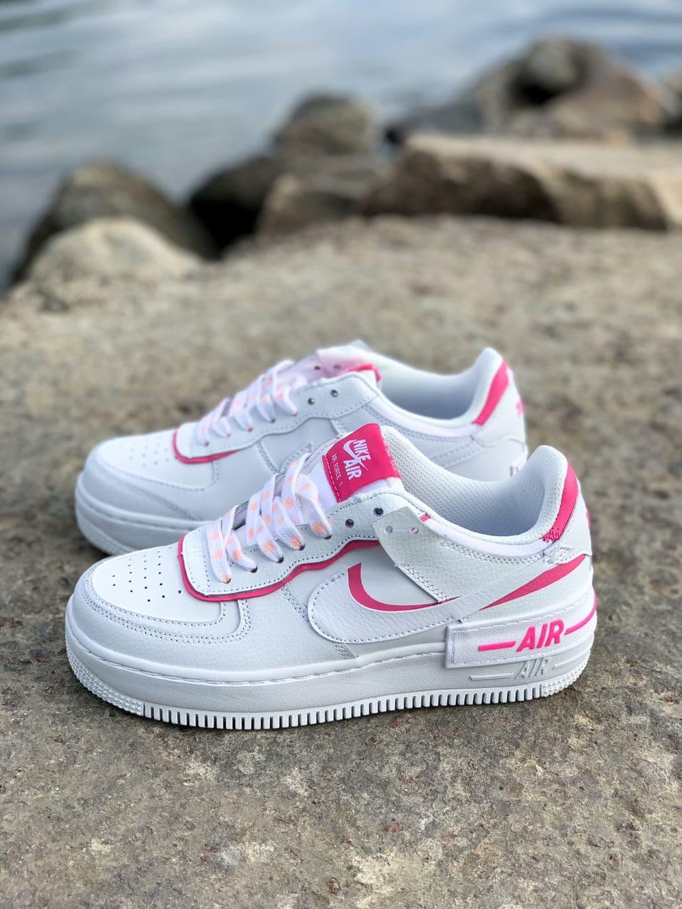 Женские кроссовки Nike Air Force Shadow White Pink / Найк Аир Форс Шадоу Белые Розовые, Белый
Женские кроссовки Nike Air Force Shadow White Pink / Найк Аир Форс Шадоу Белые Розовые, Белый