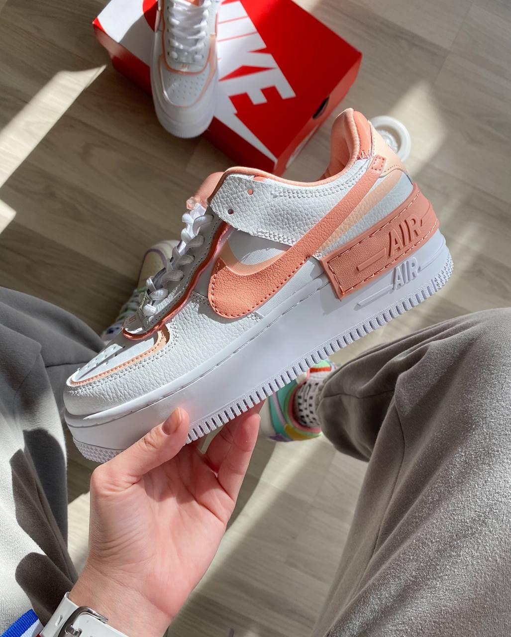 Женские кроссовки Nike Air Force Shadow 1 White Coral / Найк Аир Форс Шадоу 1 Белые Коралловые 40, Белый
Женские кроссовки Nike Air Force Shadow 1 White Coral / Найк Аир Форс Шадоу 1 Белые Коралловые 40, Белый