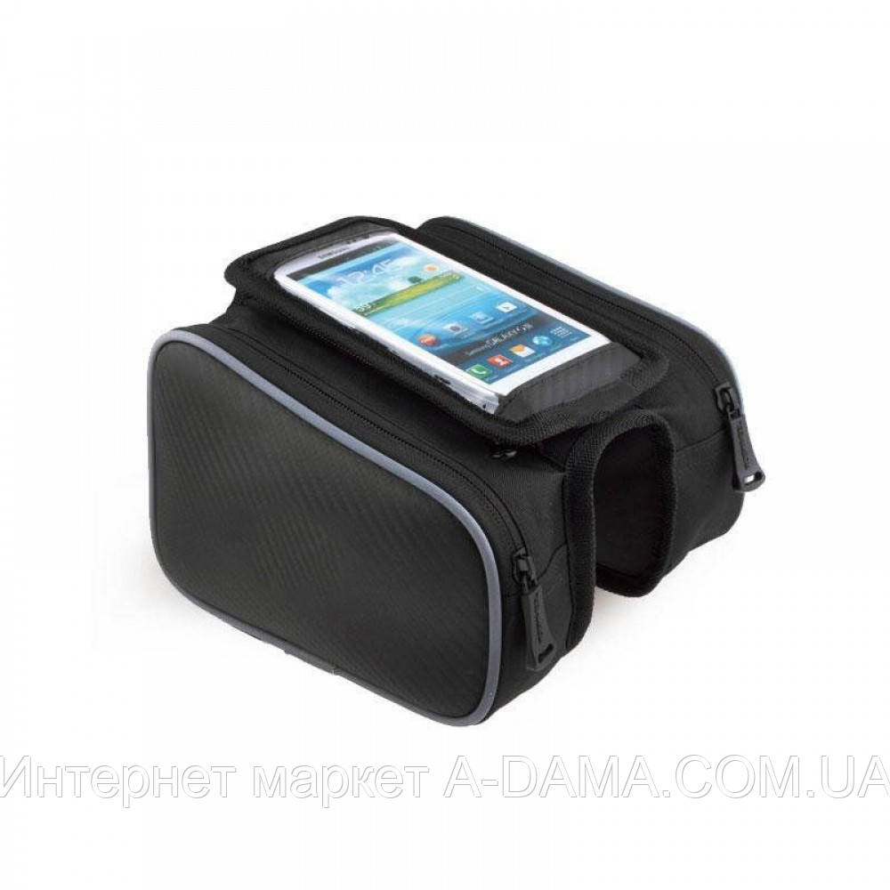Сумка велосипедна під смартфон Sahoo Top-tube Bag 12813L-A 0,8L Чорний 6920636715854
Сумка велосипедна під смартфон Sahoo Top-tube Bag 12813L-A 0,8L Чорний 6920636715854