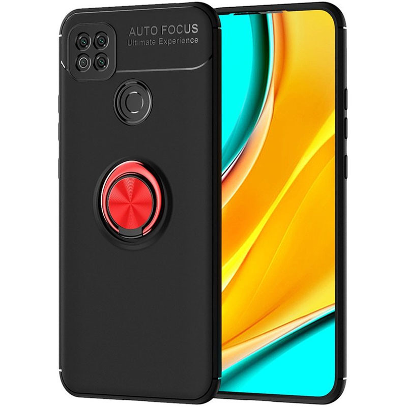 TPU чехол Deen ColorRing под магнитный держатель (opp) для Xiaomi Redmi 9C, Черный / красный
TPU чехол Deen ColorRing под магнитный держатель (opp) для Xiaomi Redmi 9C, Черный / красный