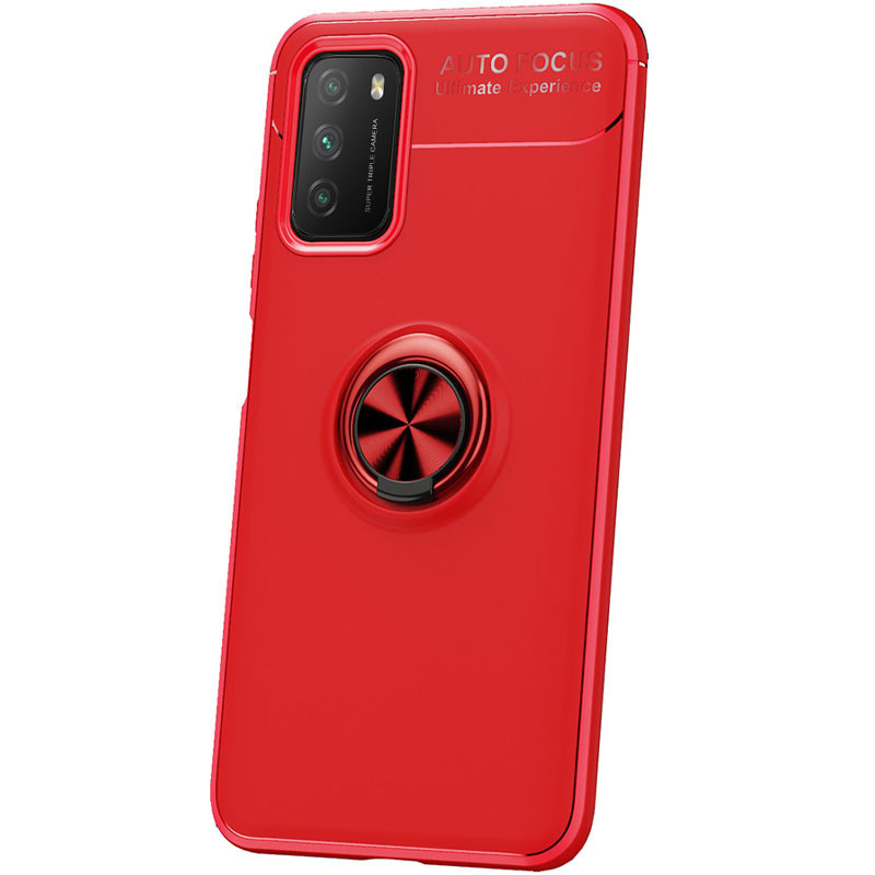 TPU чехол Deen ColorRing под магнитный держатель (opp) для Xiaomi Poco M3, Красный / красный
TPU чехол Deen ColorRing под магнитный держатель (opp) для Xiaomi Poco M3, Красный / красный