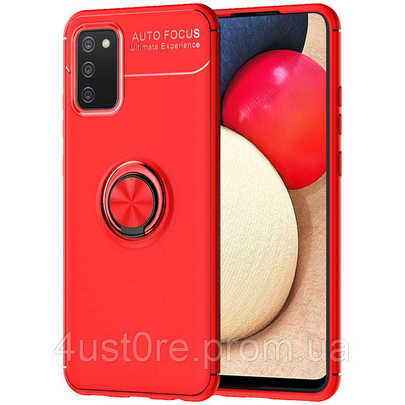 TPU чехол Deen ColorRing под магнитный держатель (opp) для Samsung Galaxy A02s, Красный / красный
TPU чехол Deen ColorRing под магнитный держатель (opp) для Samsung Galaxy A02s, Красный / красный