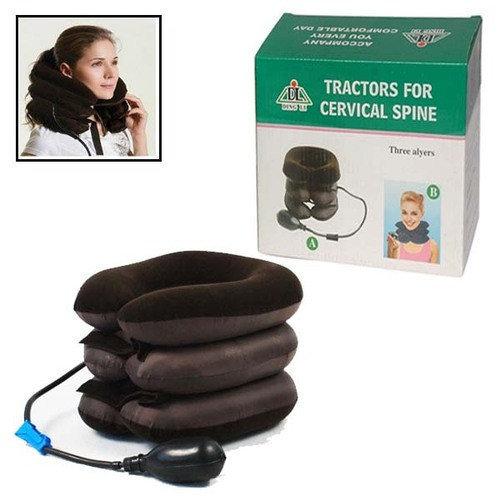 Подушка надувная на шею или фиксатор шеи Ортопедический воротник Tractors for Cervical Spine с насосом
Подушка надувная на шею или фиксатор шеи Ортопедический воротник Tractors for Cervical Spine с насосом