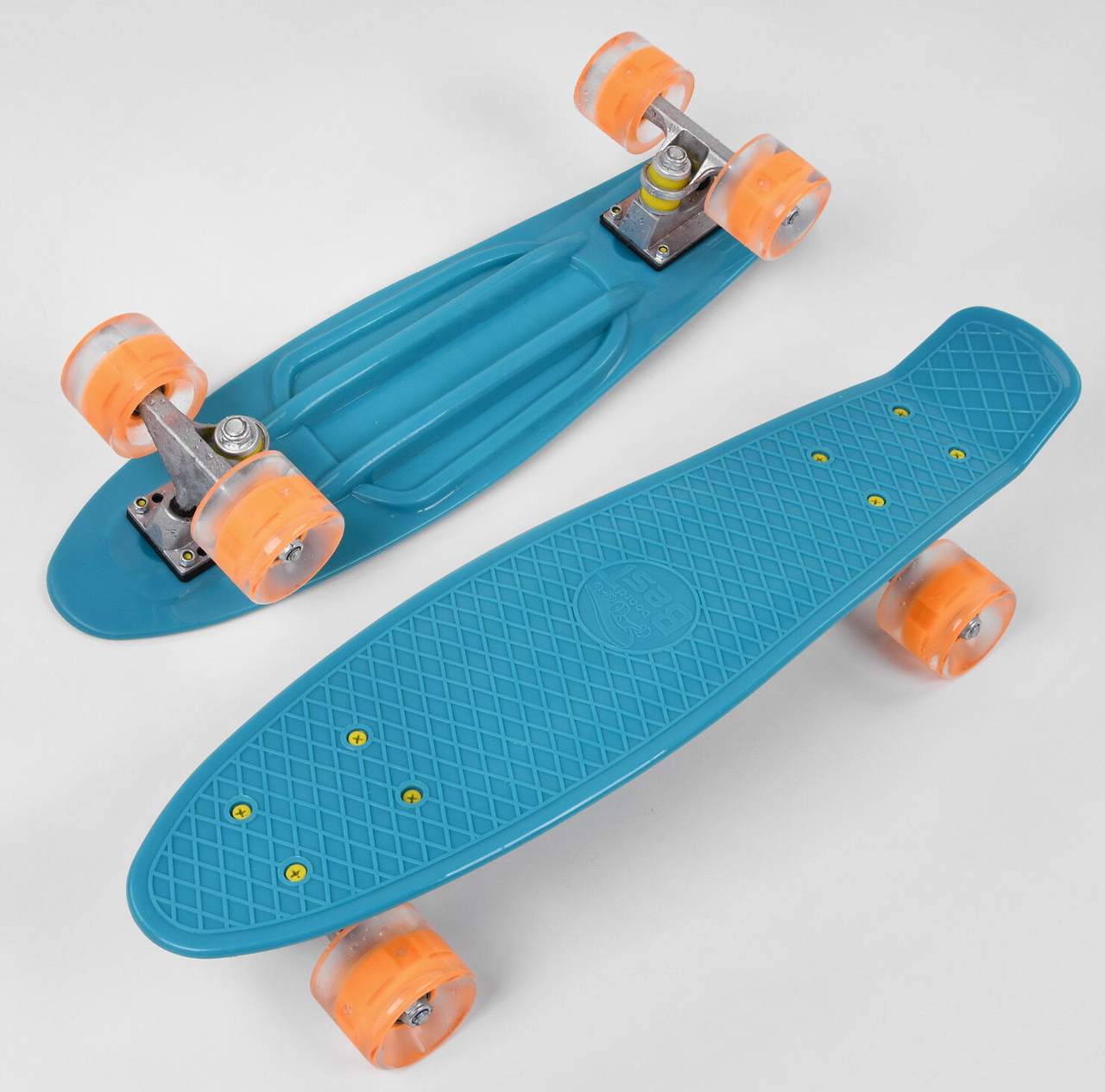 Скейт Пенні борд 3131 Best Board, бірюзовий, дошка = 55см, колеса PU зі світлом, діаметр 6 см
Скейт Пенні борд 3131 Best Board, бірюзовий, дошка = 55см, колеса PU зі світлом, діаметр 6 см