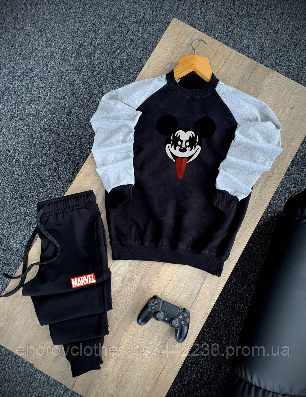 Спортивный костюм мужской Marvel (Марвел) микимаус осенний весенний летний черный демисезонный Свитшот Штаны XXL, Разные цвета
Спортивный костюм мужской Marvel (Марвел) микимаус осенний весенний летний черный демисезонный Свитшот Штаны XXL, Разные цвета