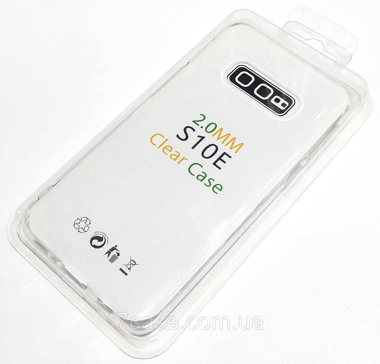 Чехол 2 мм для Samsung Galaxy S10e G970F силиконовый прозрачный Case Silicone Clear 2.0mm
Чехол 2 мм для Samsung Galaxy S10e G970F силиконовый прозрачный Case Silicone Clear 2.0mm