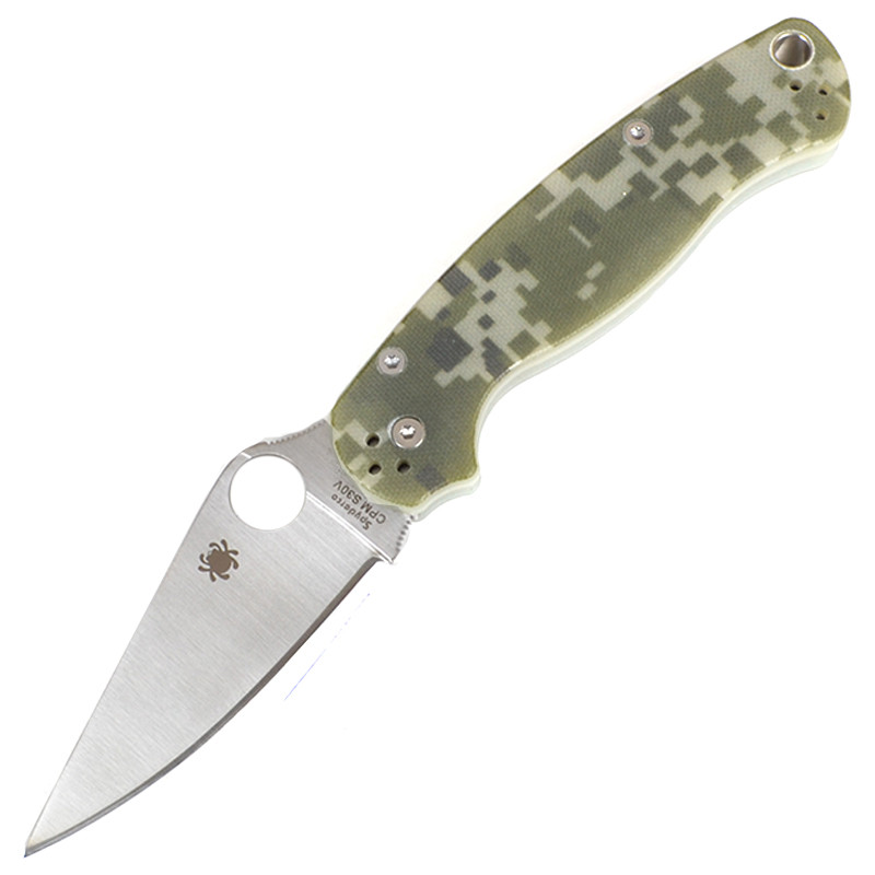 Нож складной SPYDERCO Para-Military С81 (длина: 21.0см, лезвие: 8.7см), камуфляжный
Нож складной SPYDERCO Para-Military С81 (длина: 21.0см, лезвие: 8.7см), камуфляжный