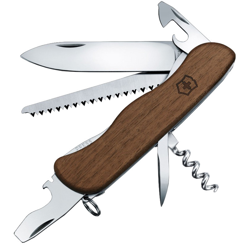 Нож складной, мультитул Victorinox Forester (111мм, 10 функций), дерево 0.8361.63, Коричневый
Нож складной, мультитул Victorinox Forester (111мм, 10 функций), дерево 0.8361.63, Коричневый