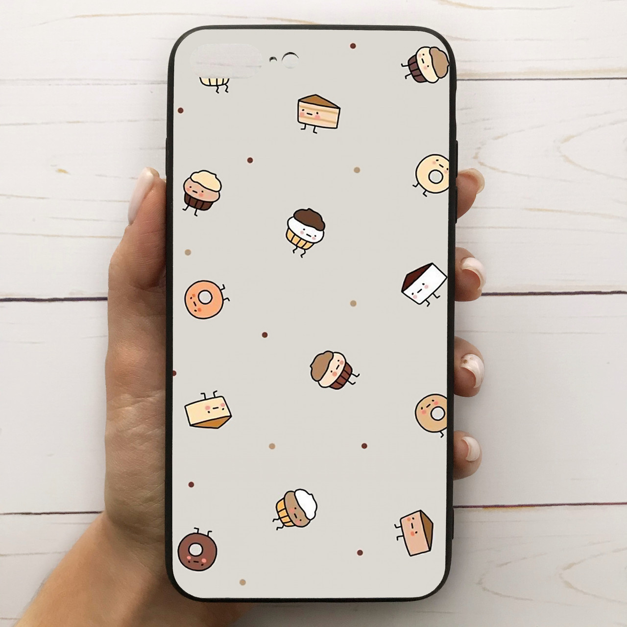 ̊ Чехол-накладка силиконовый для Apple iPhone 7 Plus / 8 Plus с рисунком принтом Пончики M-285200, Разные цвета
̊ Чехол-накладка силиконовый для Apple iPhone 7 Plus / 8 Plus с рисунком принтом Пончики M-285200, Разные цвета