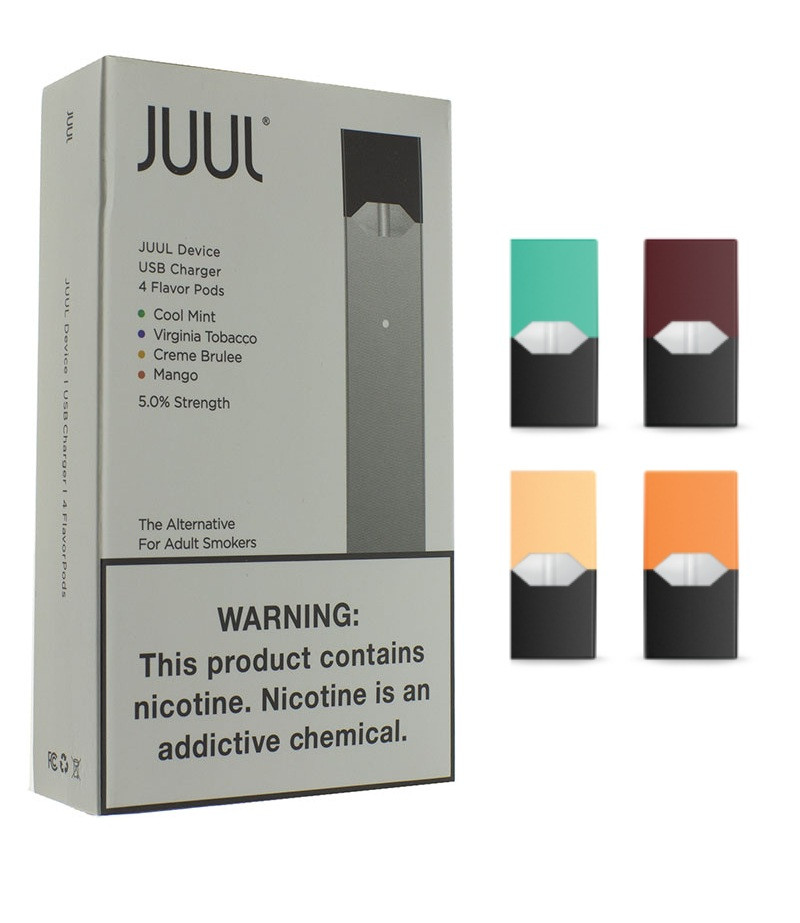 Стартовый набор джул c 4-мя подами в комплекте Серый Pod система JUUL + 4 стика Микс gray
Стартовый набор джул c 4-мя подами в комплекте Серый Pod система JUUL + 4 стика Микс gray