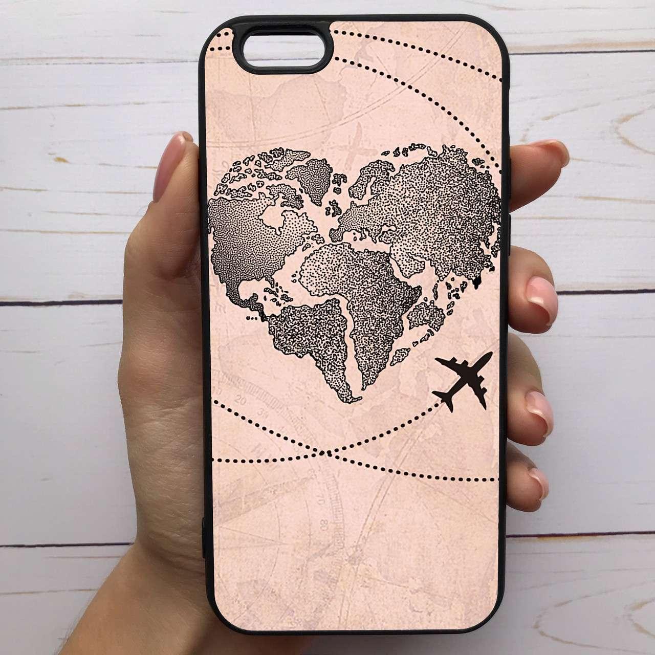 ̊ Чехол-накладка силиконовый для Apple iPhone 6 / 6s с рисунком принтом Сердце самолет M-287872, Разные цвета
̊ Чехол-накладка силиконовый для Apple iPhone 6 / 6s с рисунком принтом Сердце самолет M-287872, Разные цвета