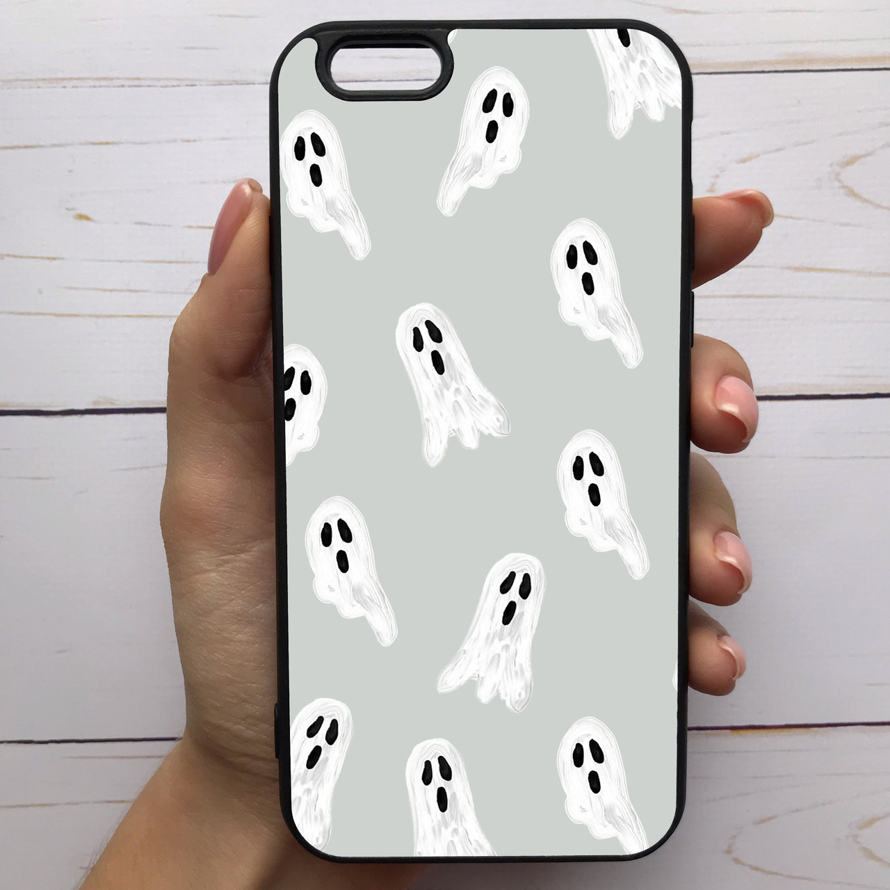 ͛ Чехол-накладка силиконовый для Apple iPhone 6 Plus / 6s Plus с рисунком принтом Привидения на сером M-287986, Разные цвета
͛ Чехол-накладка силиконовый для Apple iPhone 6 Plus / 6s Plus с рисунком принтом Привидения на сером M-287986, Разные цвета