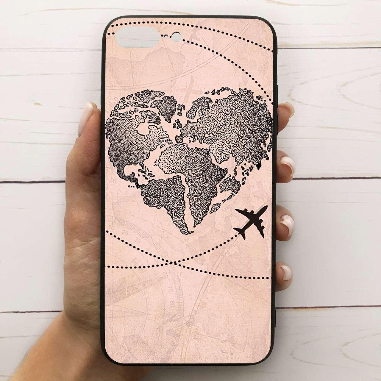 ͛ Чехол-накладка силиконовый для Apple iPhone 7 Plus / 8 Plus с рисунком принтом Сердце самолет M-288151, Разные цвета
͛ Чехол-накладка силиконовый для Apple iPhone 7 Plus / 8 Plus с рисунком принтом Сердце самолет M-288151, Разные цвета