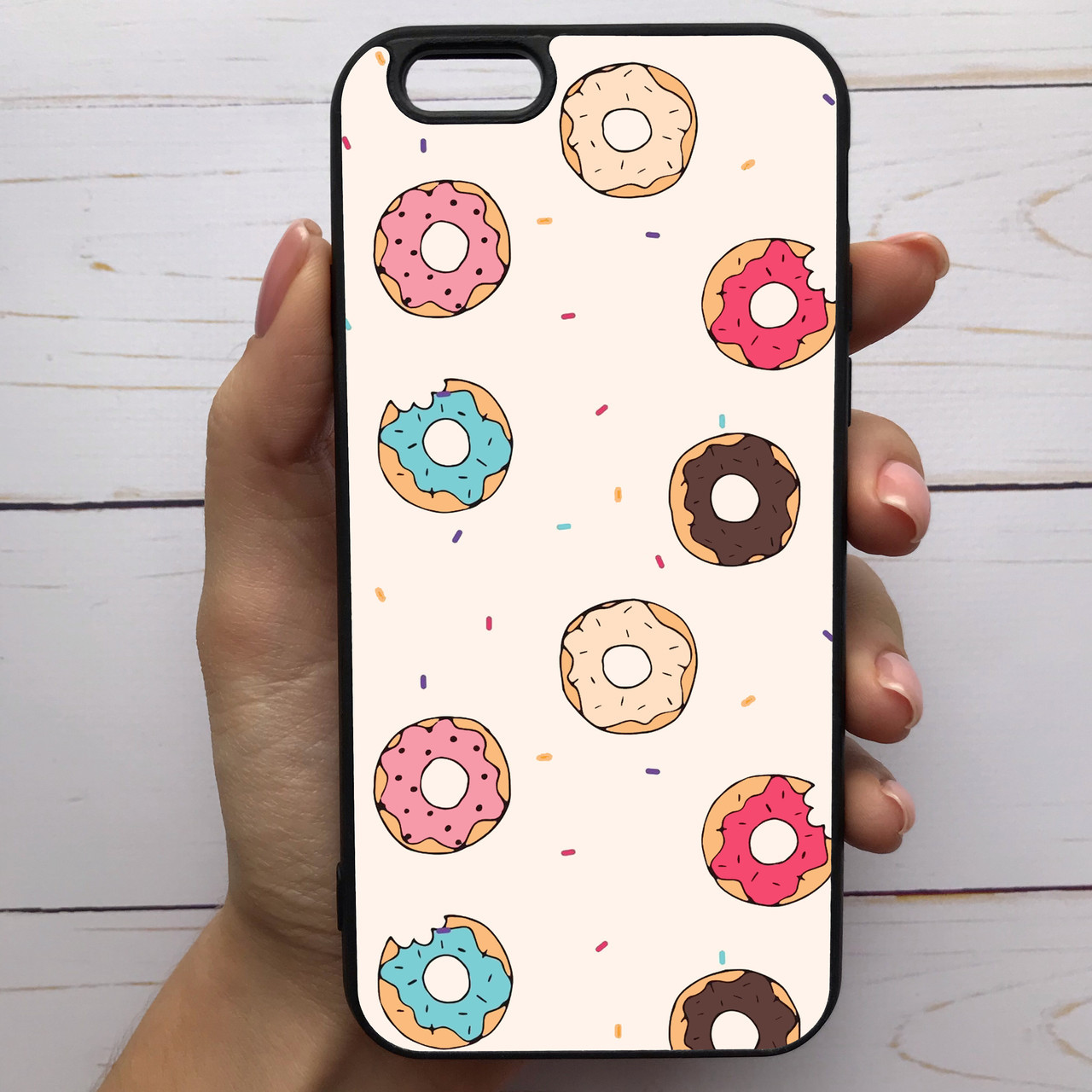 ͛ Чехол-накладка силиконовый для Apple iPhone 6 / 6s с рисунком принтом Пончики M-285423, Разные цвета
͛ Чехол-накладка силиконовый для Apple iPhone 6 / 6s с рисунком принтом Пончики M-285423, Разные цвета